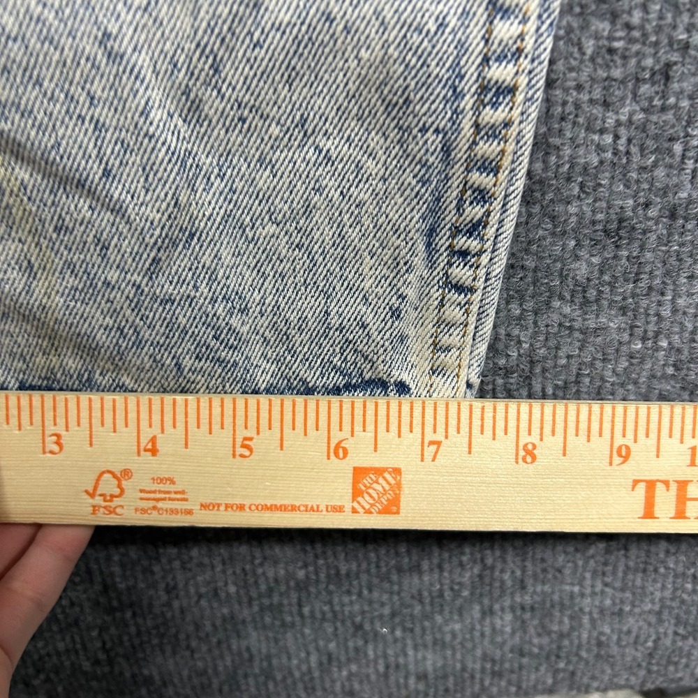 Levi's 550 Jeans Men's Blue Denim Straight Pockets Classic Zip Fly - 35X33 - Picture 7 of 14